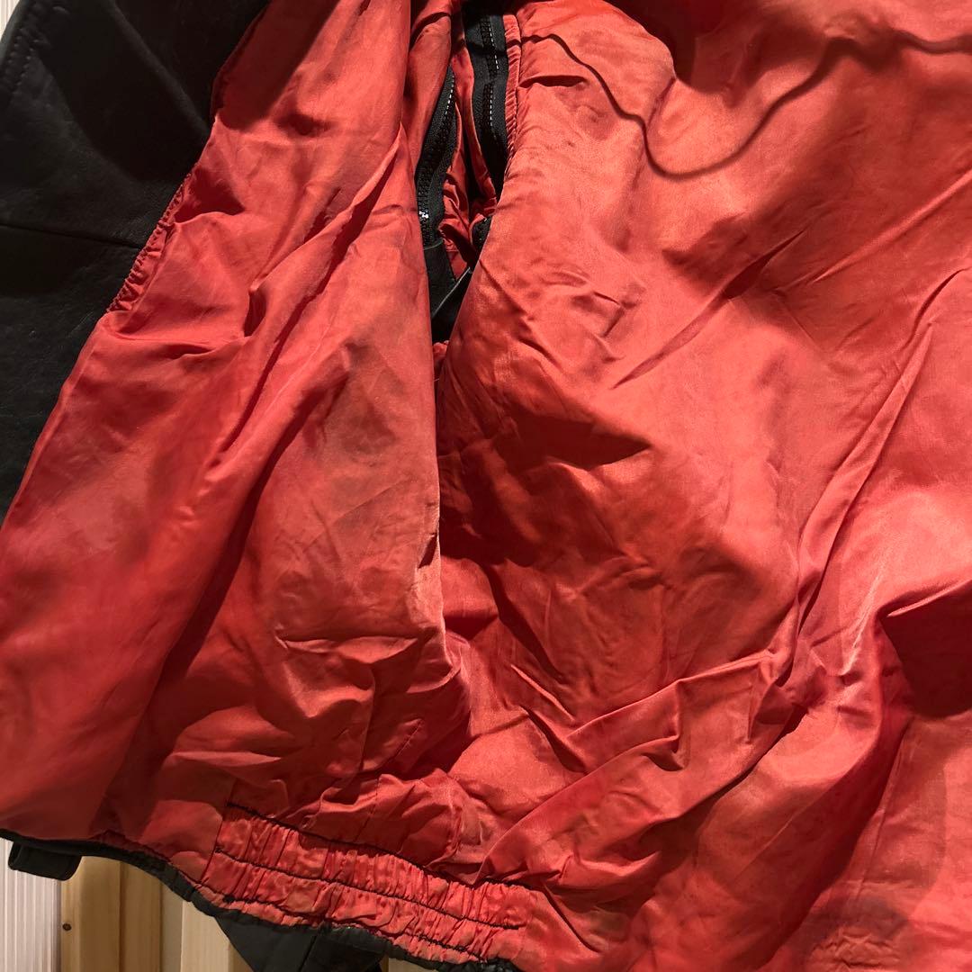 [希少]ヴィンテージ 牛革 レザー ライダース ダブル80s90s KI-110