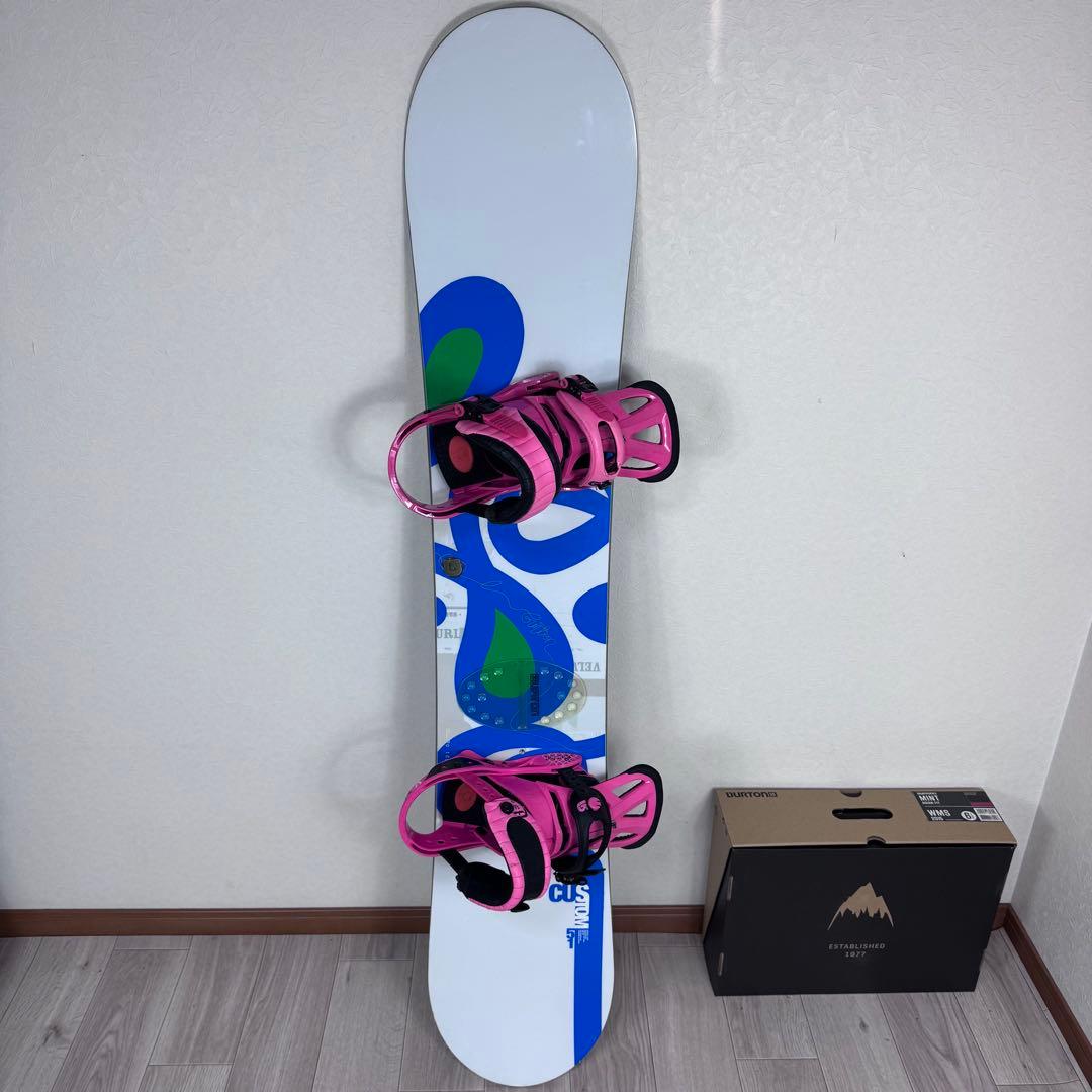 専用BURTON custom 151cm スノーボードセット