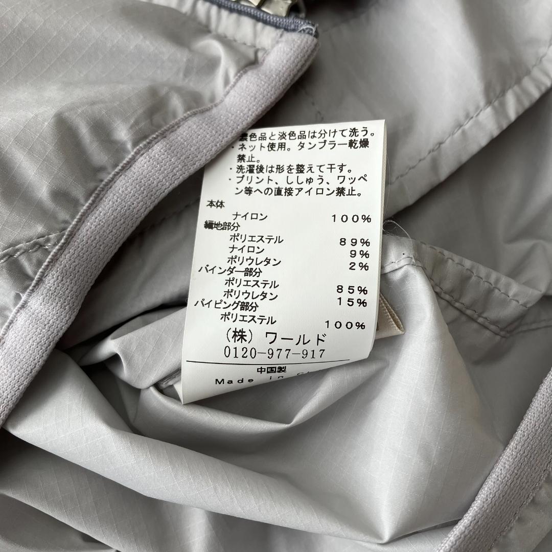 美品　アダバット　ナイロンジャケット　軽量　ゴルフウェア　850