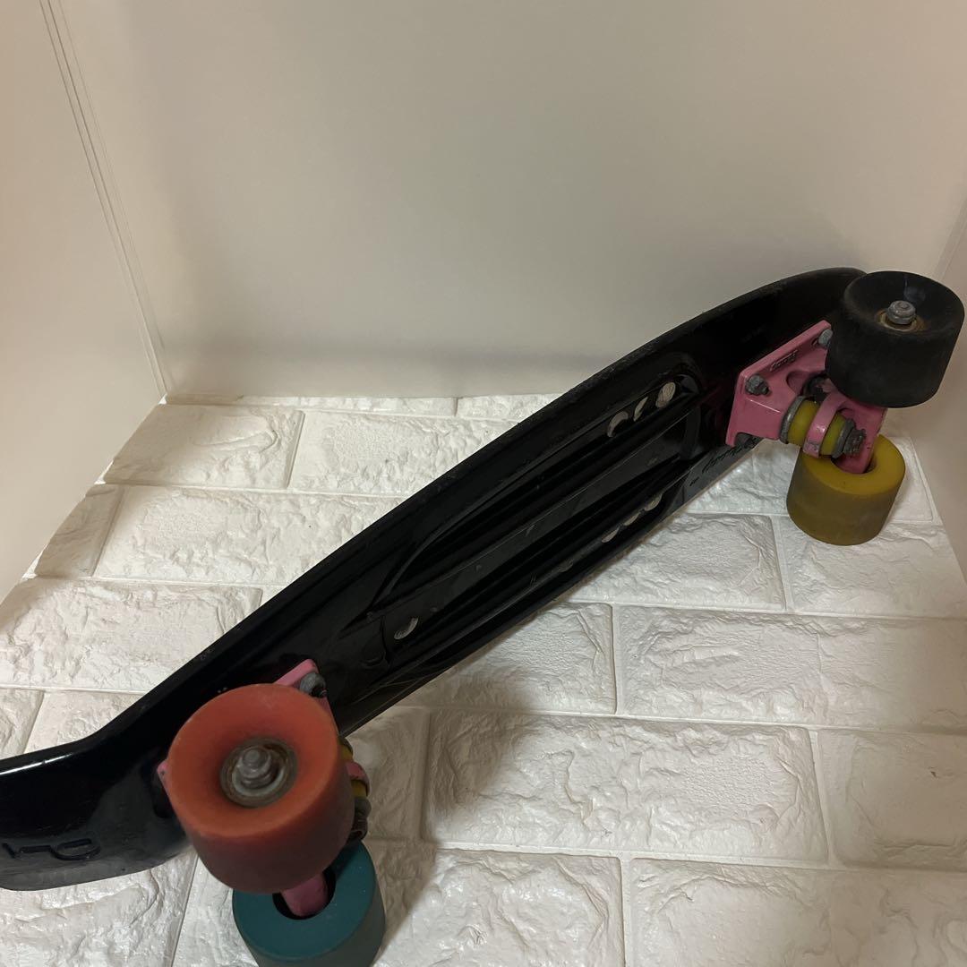 【動作良好】Penny スケートボード BLACK ブラック 22インチ