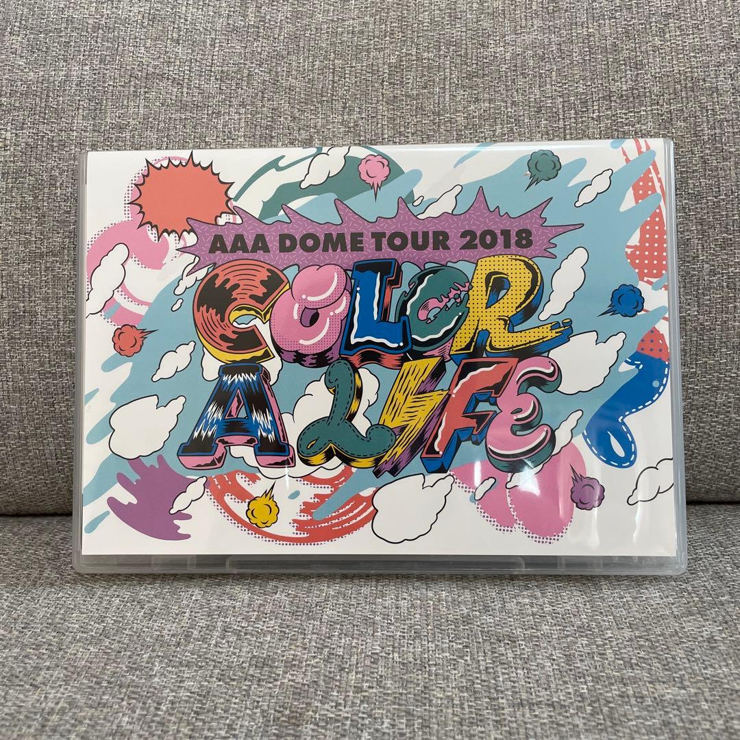 AAA/AAA DOME TOUR 2018 COLOR A LIFE〈初回生…