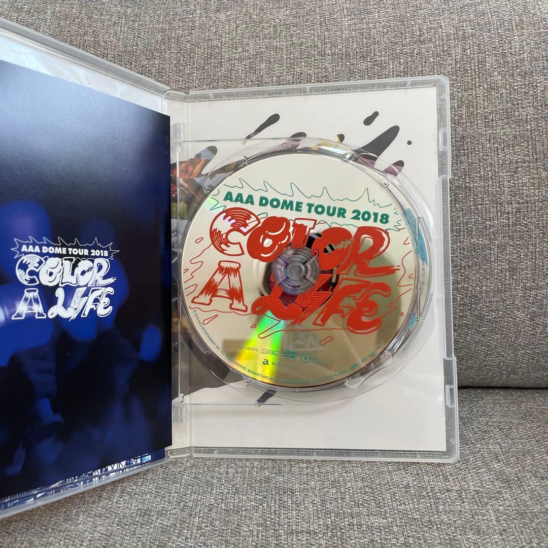 AAA/AAA DOME TOUR 2018 COLOR A LIFE〈初回生…