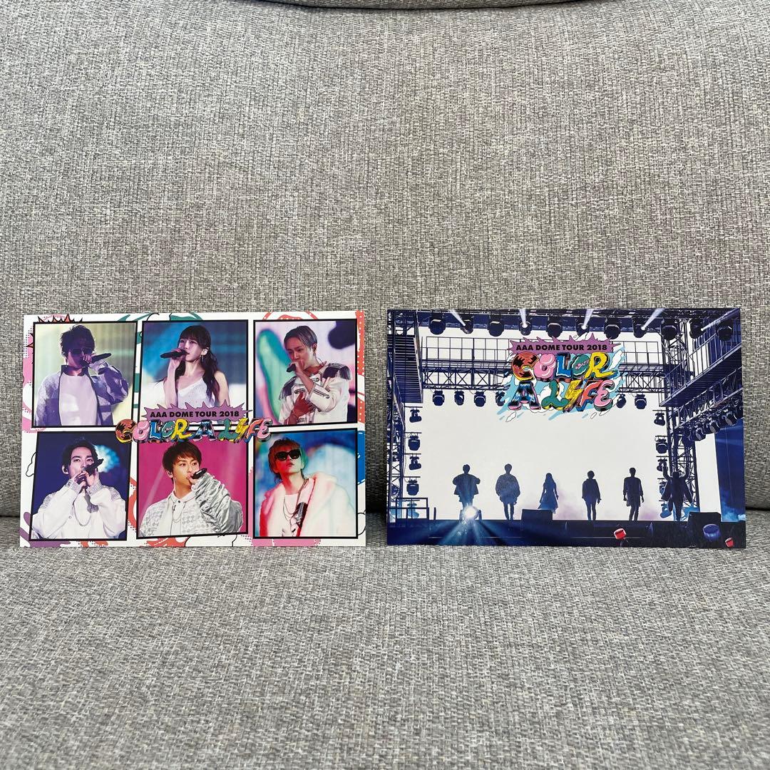 AAA/AAA DOME TOUR 2018 COLOR A LIFE〈初回生…