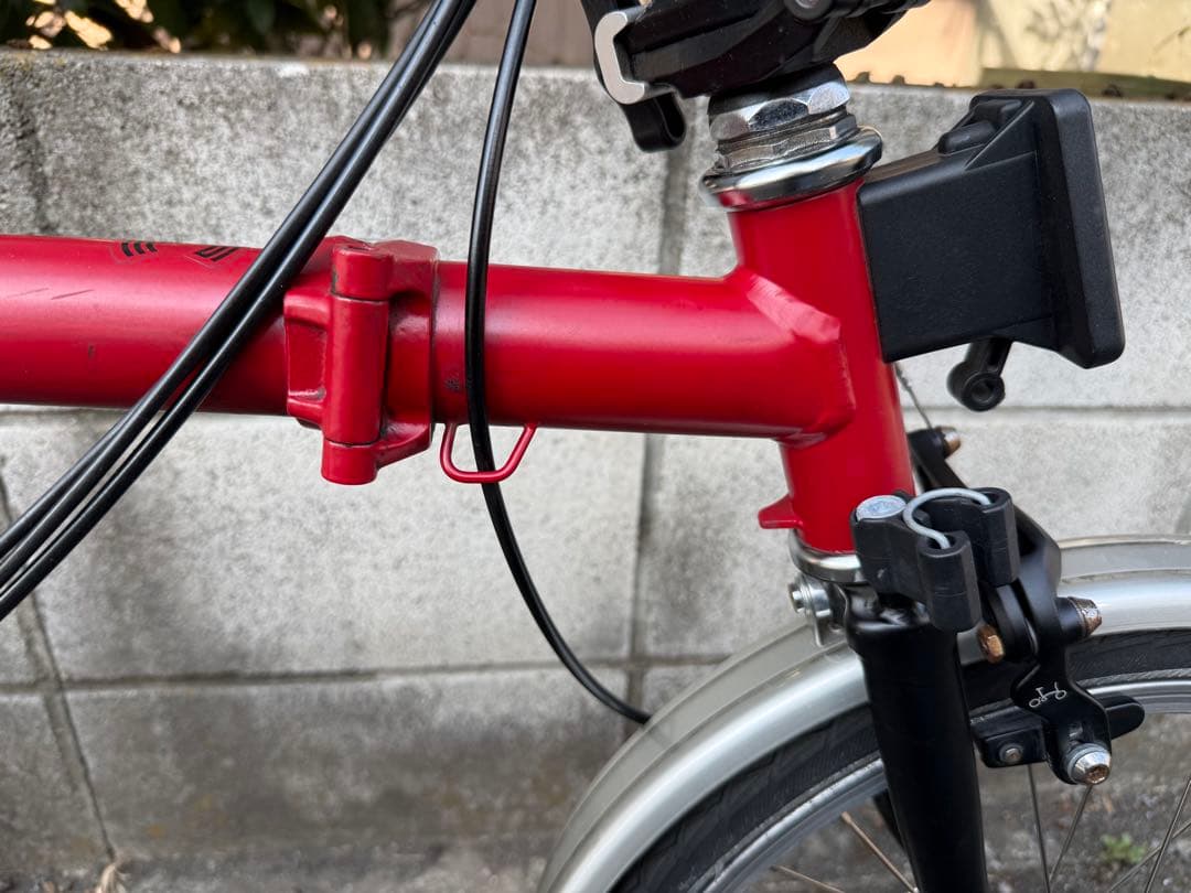 BROMPTON C Line Explore (M6L)ハウスレッドカスタム有