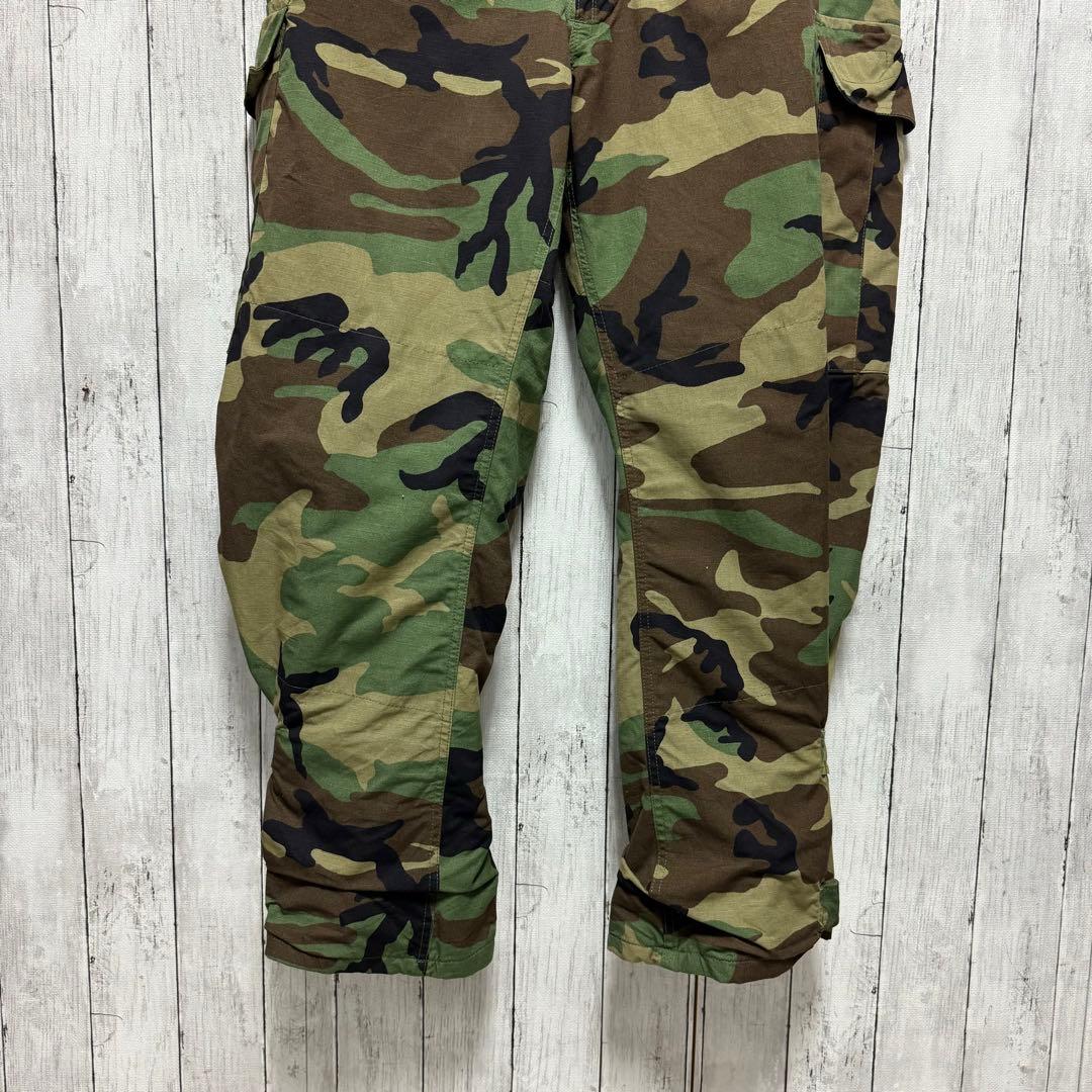 【美品】00年製U.S.ARMY ケミカルプロテクト迷彩デッキパンツ！