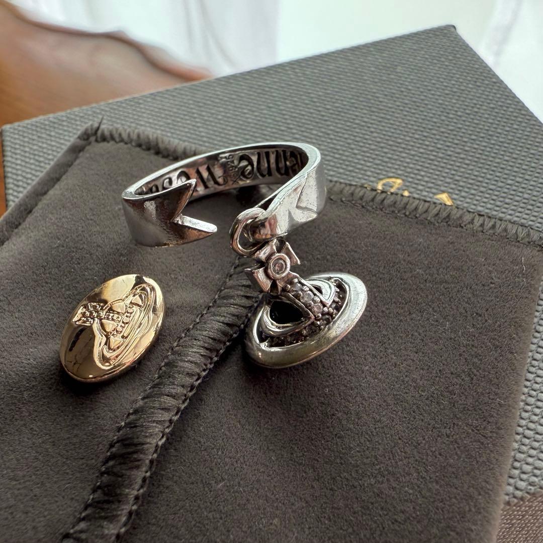 超希少正規品VivienneWestwood オーブ/チャームリング XS