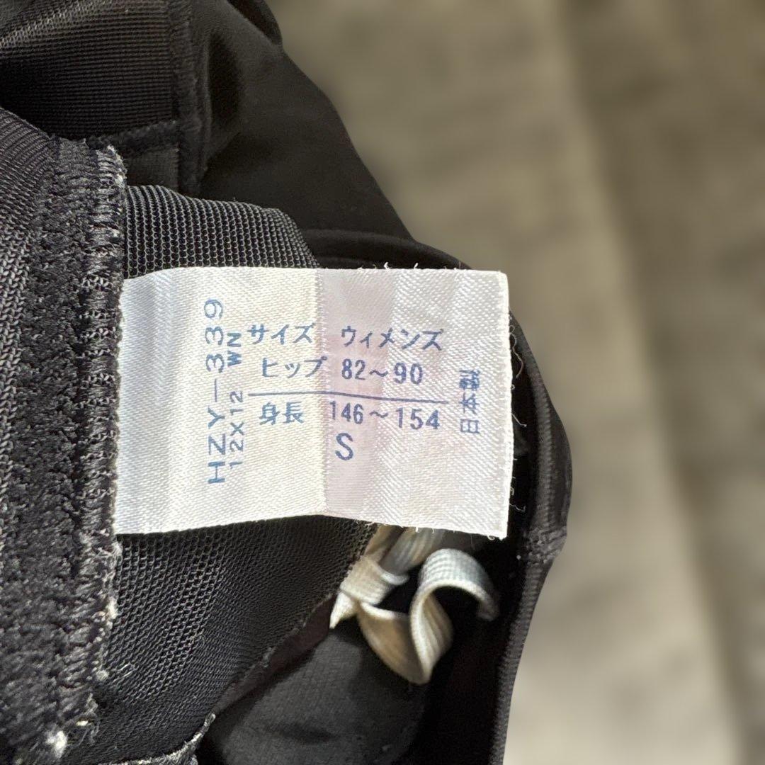 CWX ブラックタイツ メッシュブラトップ付き