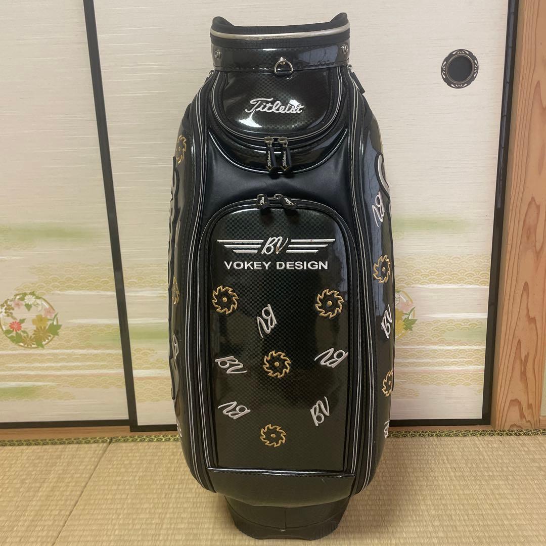 タイトリスト ボーケイデザイン キャディーバッグ黒