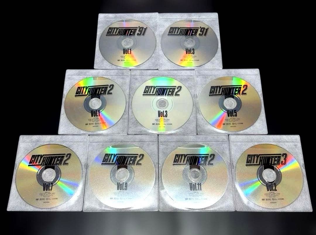 シティーハンター DVD 2期 3期 '91 全17巻