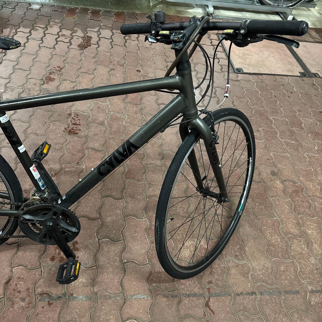 引き取り限定　クロスバイク　BRIDGESTONE CYLVA FLAT24