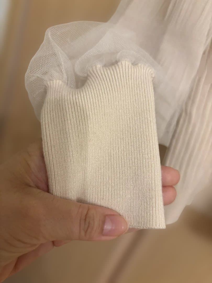 美品 ツイードペプラムジレ＆ニットコーデセット♡ナチュラルビューティーベーシック