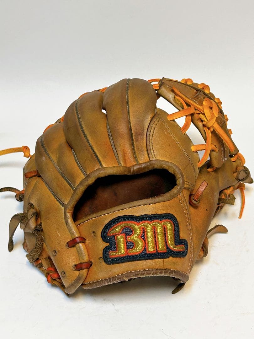 ✳︎硬式用・型浅め✳︎ ベースマン 内野手グローブ クリーニング・オイルメンテ済