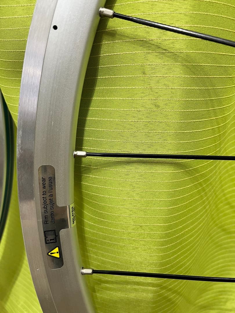 パーツ Shimano R500 WH-501 SILVER Front & Rear