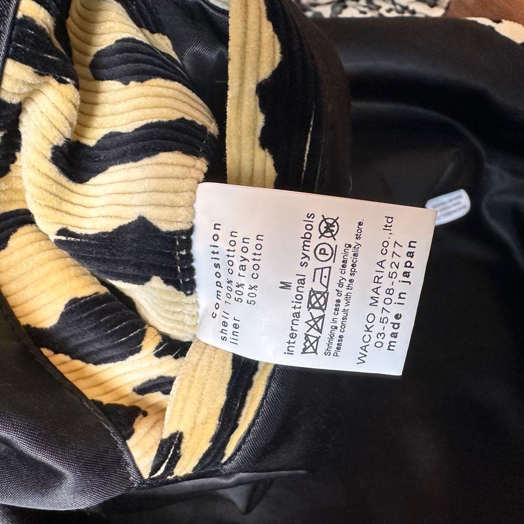 ワコマリア　カーコート　M レオパード　コーデュロイ