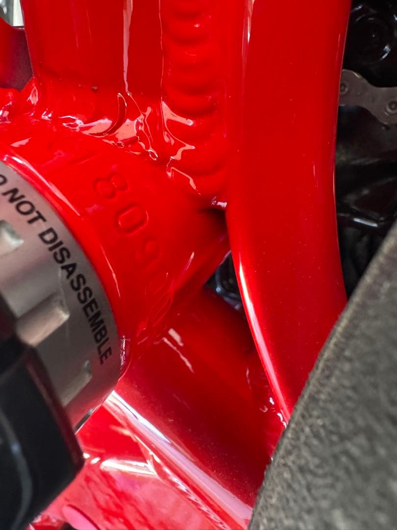 CARACLE-s 折りたたみ自転車 レッド