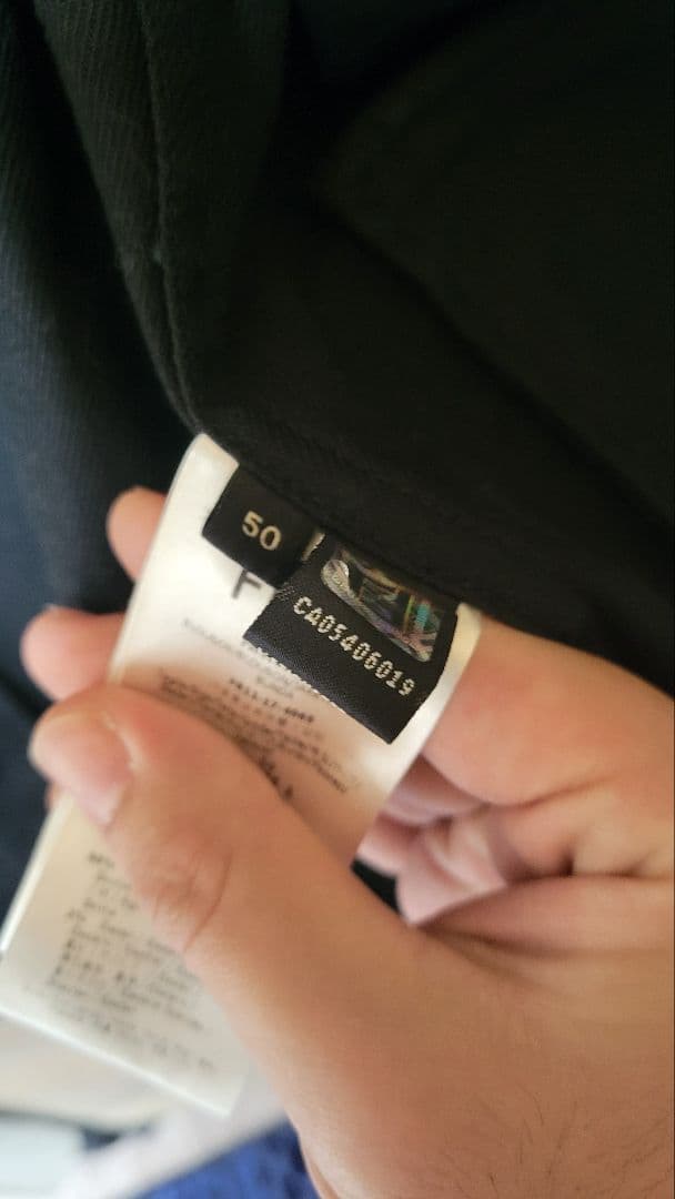 J*1様 FENDI　胸ロゴ　デニムジャケット　サイズ50