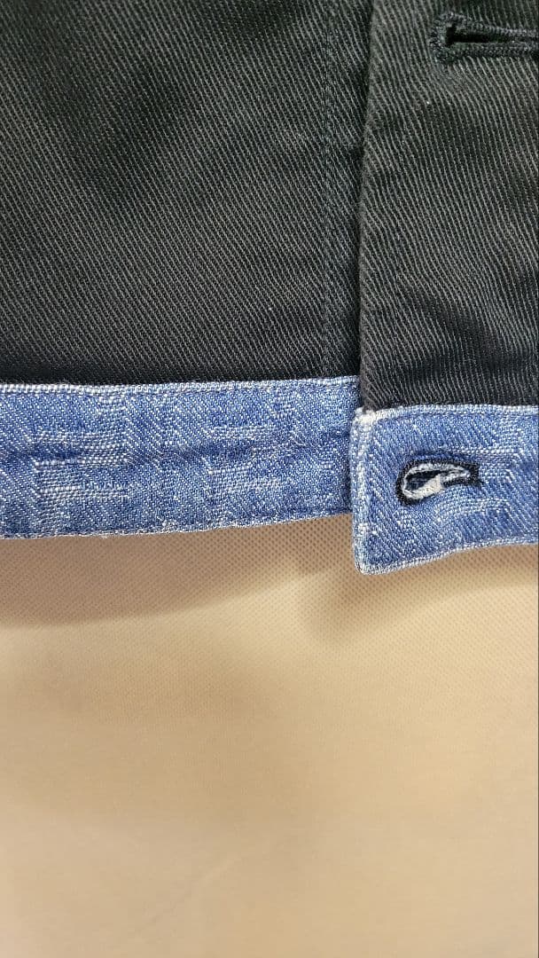 J*1様 FENDI　胸ロゴ　デニムジャケット　サイズ50