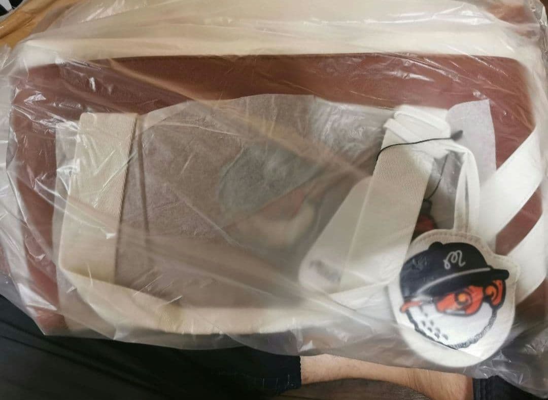 人気 マルボンゴルフ ボストンバッグ シューズケース 新品 ブラウン