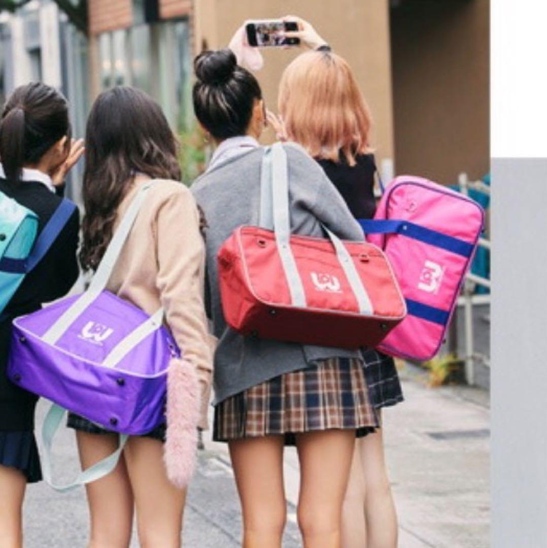 WORLD PEGASUS ワッペ スクバ 赤 ワールドペガサス スクールバッグ