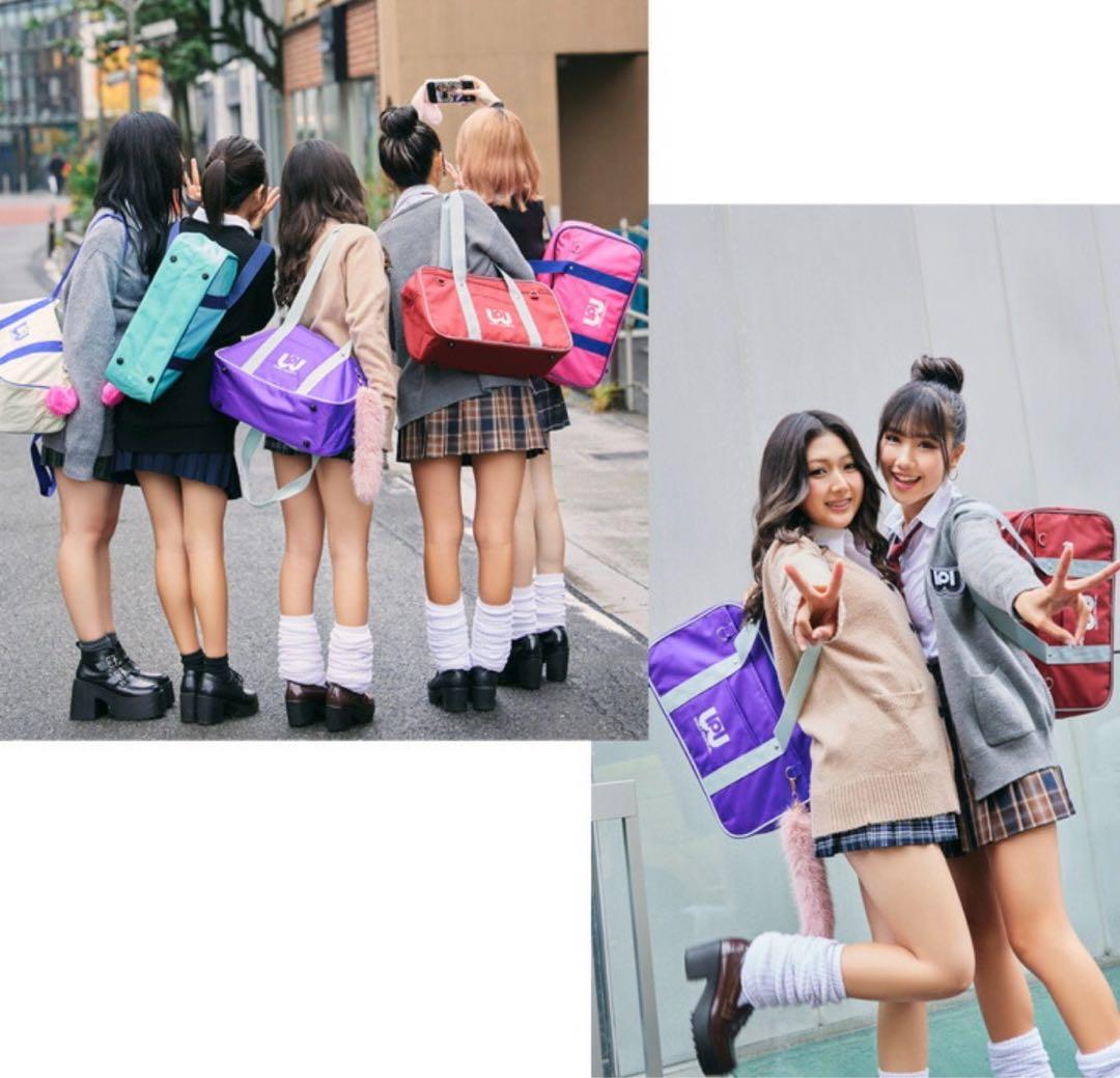 WORLD PEGASUS ワッペ スクバ 赤 ワールドペガサス スクールバッグ