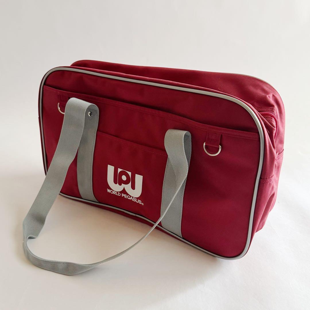 WORLD PEGASUS ワッペ スクバ 赤 ワールドペガサス スクールバッグ