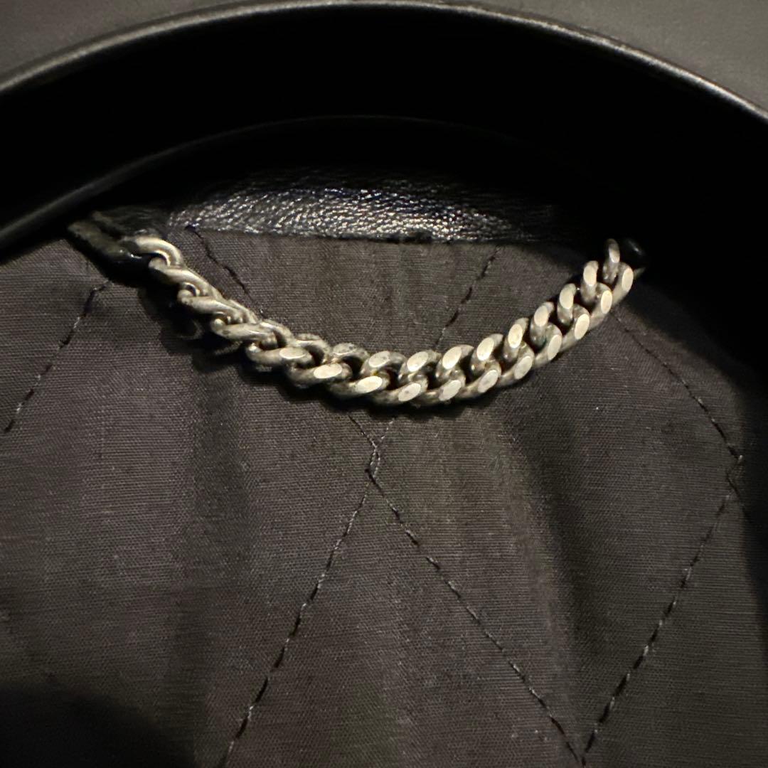 Burberry Prorsum ラムレザー ダブルライダースジャケット M