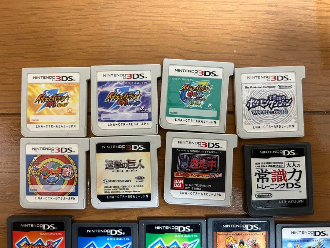 如*】様 3DS/DSカセット18点まとめ売り