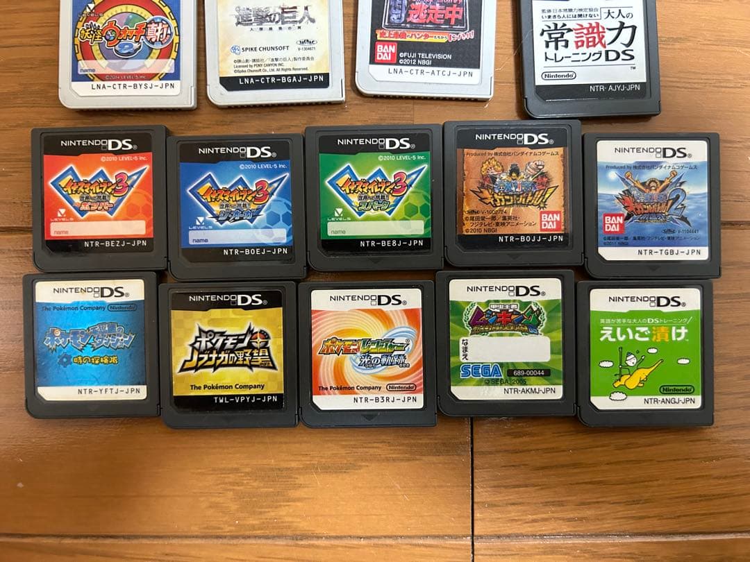 如*】様 3DS/DSカセット18点まとめ売り