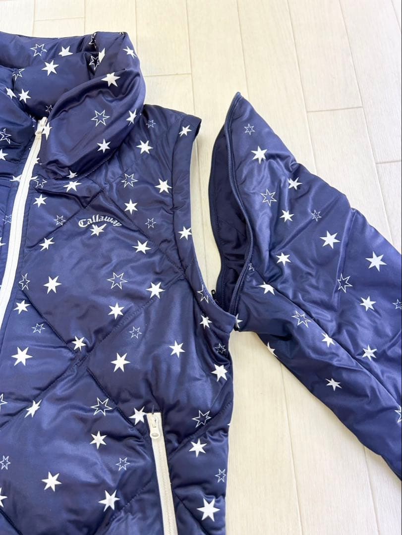 キャロウェイ(CALLAWAY)中綿ジップジャケット2wayタイプ サイズ:M