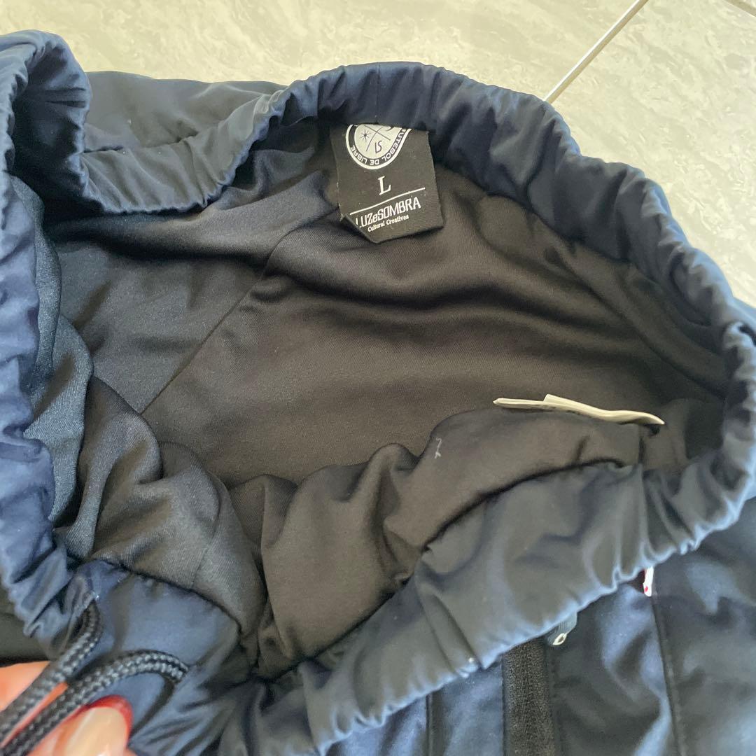 ルースイソンブラ 中綿ピステパンツ　L サーモライト　ネイビー