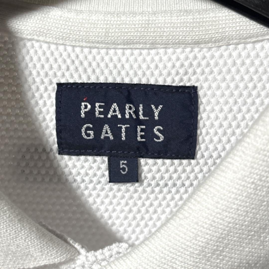 パーリーゲイツ ビッグロゴ ポロシャツ PEARLY GATES ポップコーン