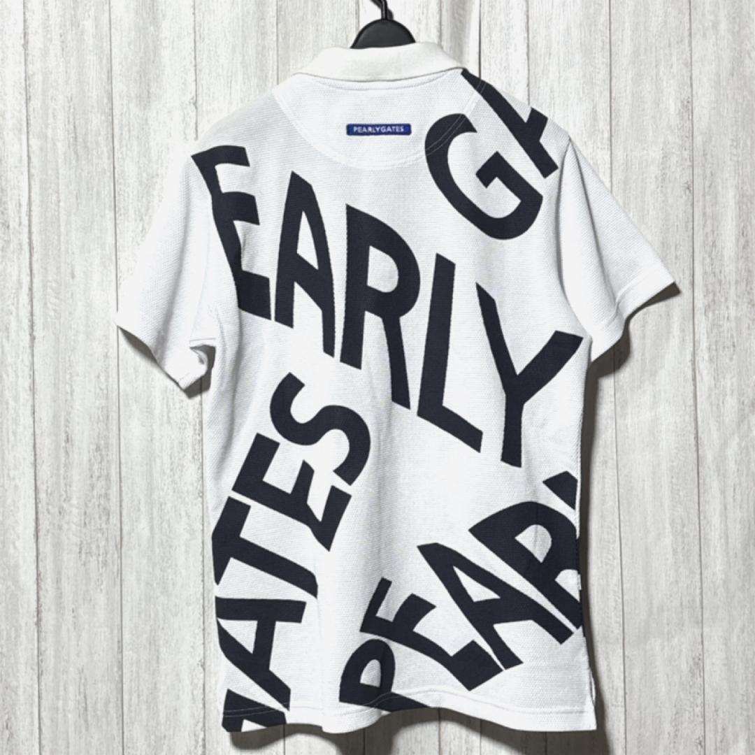パーリーゲイツ ビッグロゴ ポロシャツ PEARLY GATES ポップコーン