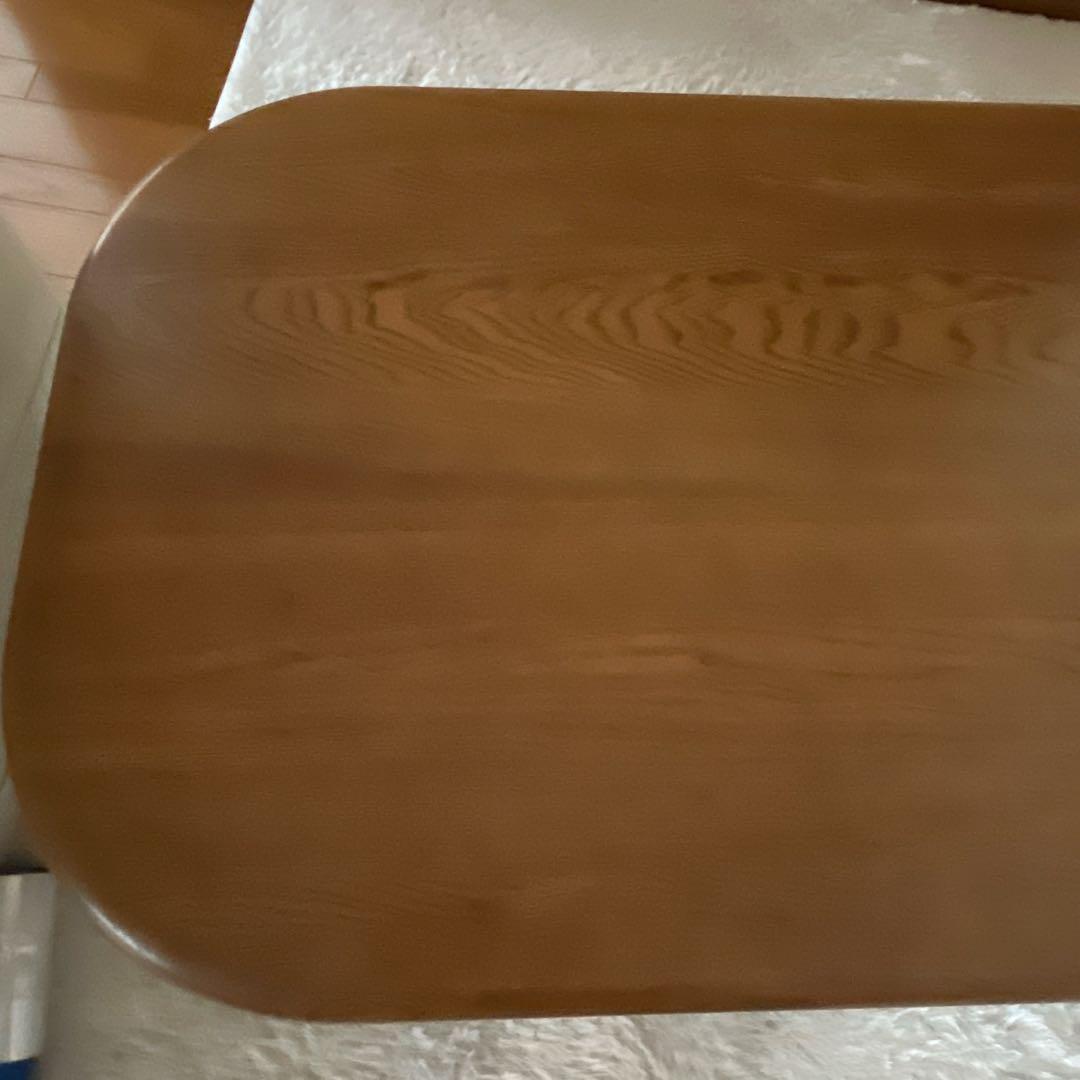 ベストセラー】浜本工芸 リビングテーブル 天然木 ナラ材 110cm 2段