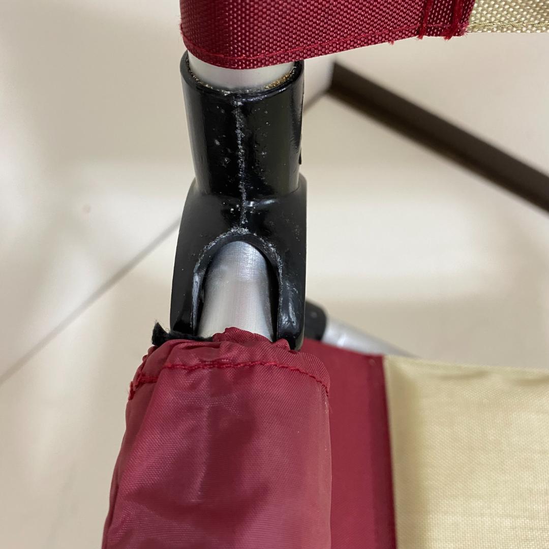 2脚セット peak LV-052PR レッドベージュ パッドインチェア