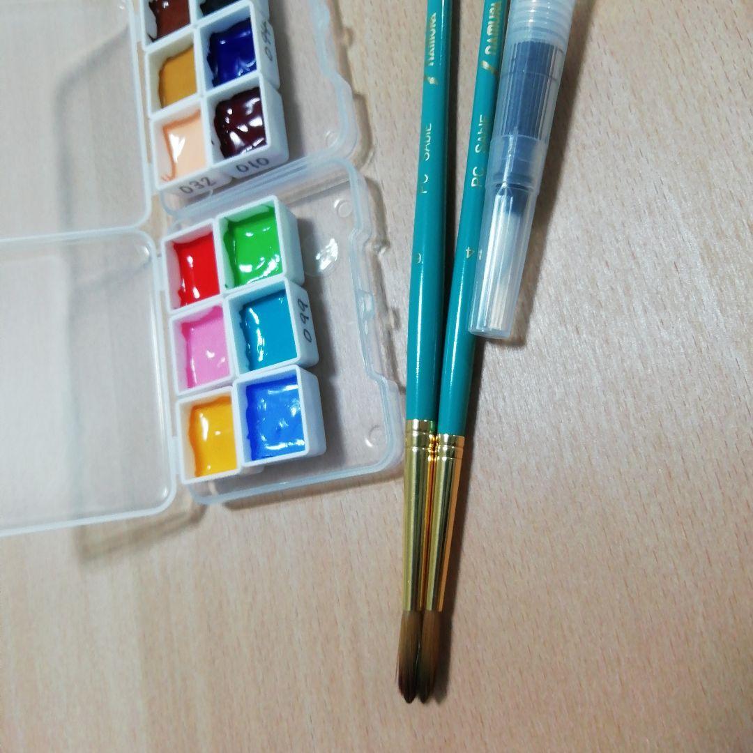 ホルベイン 水彩色鉛筆 50色セット　おまけ付き