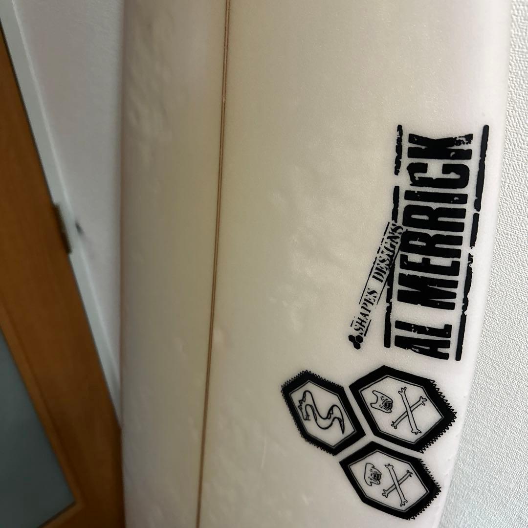 AL MERRICK ショートボード ホワイト