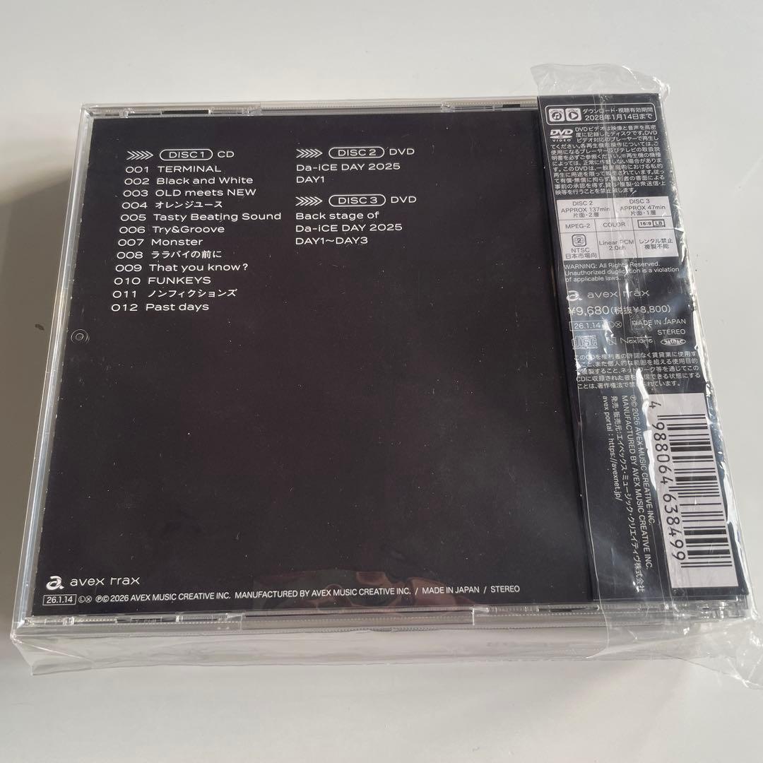 Da-iCE Terminal CD＋2DVD
