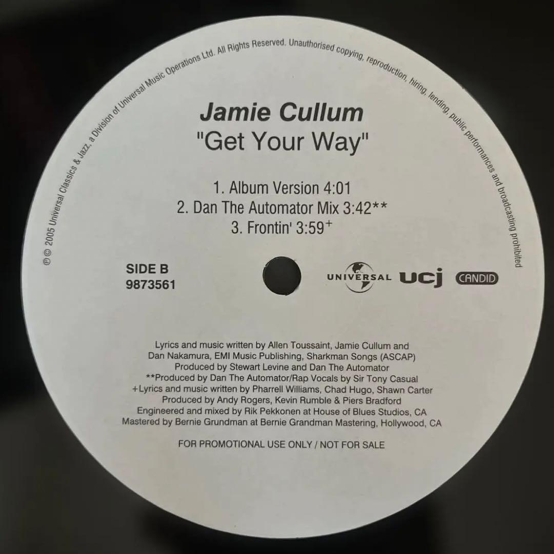 Jamie Cullum Mind Trick Get Your Way レア盤