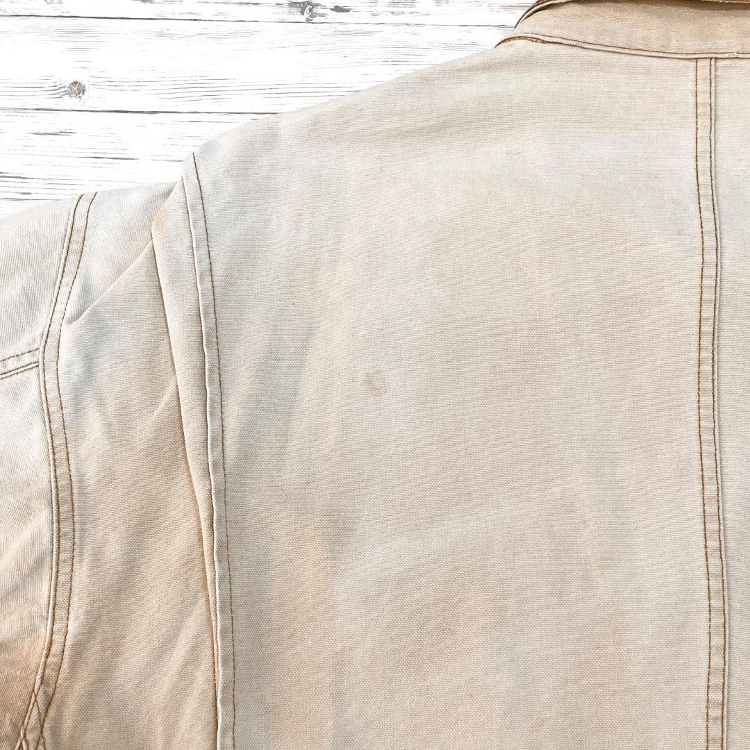 ラルフローレン ハンティングジャケット 襟コーデュロイ ベージュ L 1699