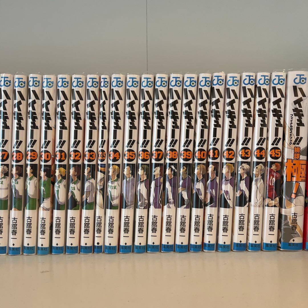 ハイキュー！！　1〜45巻　排球極！　ファイナルガイドブック