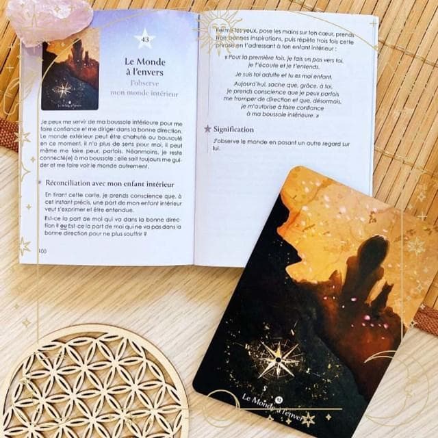【正規品オラクルカード】フランス新作✨幻想的✨インナーチャイルドの癒しのデッキ