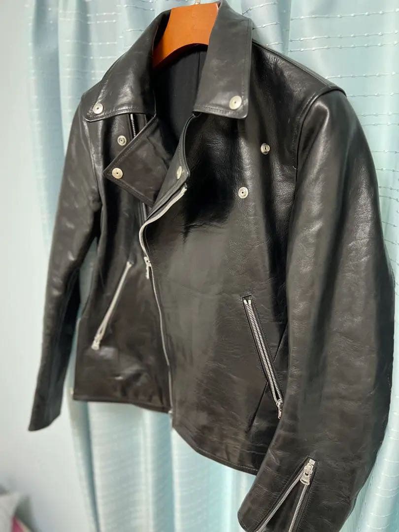 BACKLASH VINTAGEイタリアンダブルショルダー 黒色 サイズM