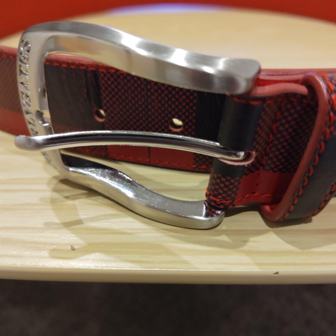 EARLY GATES チェック柄 ベルト