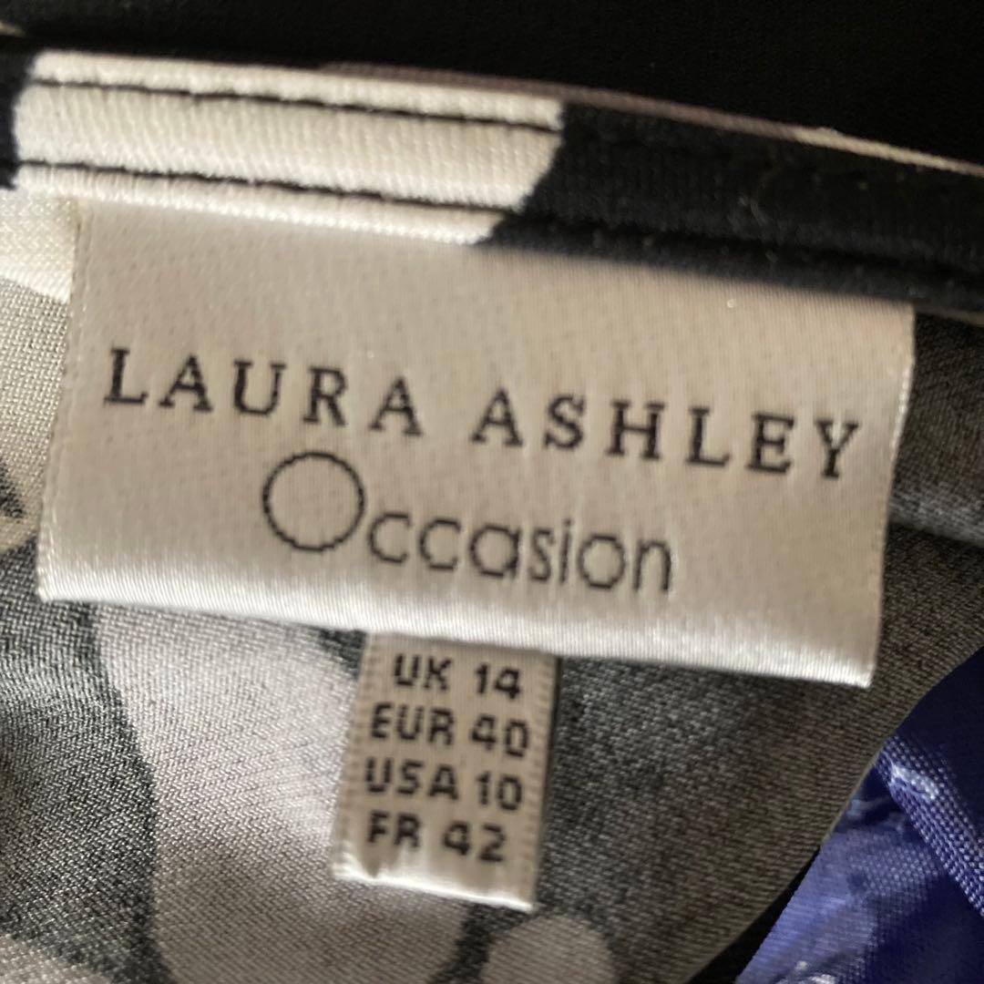 ローラアシュレイ　ビジュー　ワンピース　カーディガン　ロング　花柄　大きいサイズ