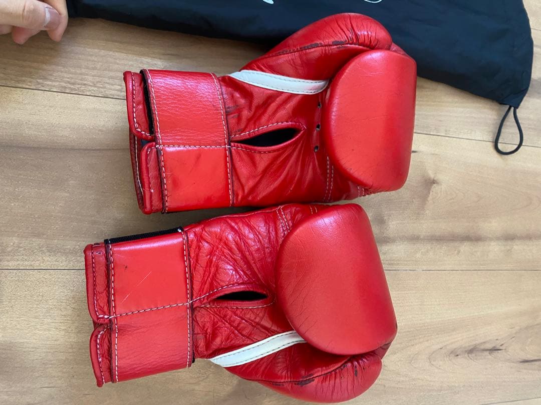 Winning ボクシンググローブ 赤 8oz