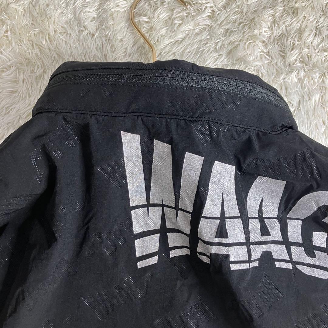 美品✨WAAC ワック　WOMENS ロゴエンボス ブルゾン　フード収納　3