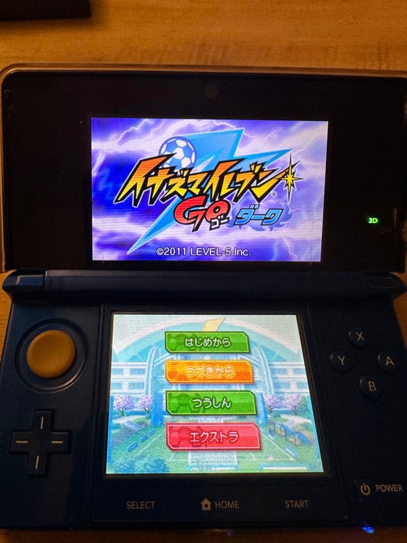 DS、3DSソフト　イナズマイレブン４本セット　動作確認済　箱・説明書付‼️