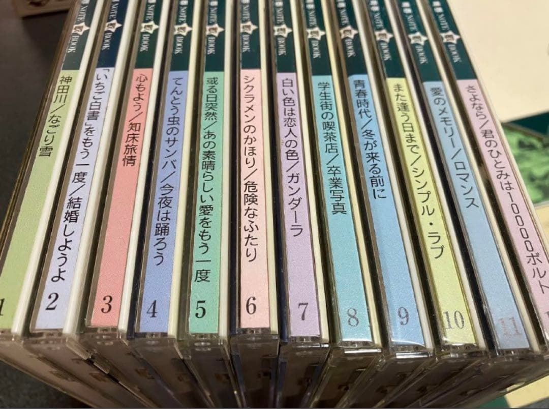 青春NOTE 歌BOOK CD 70年代ベストソングコレクション＋ノート