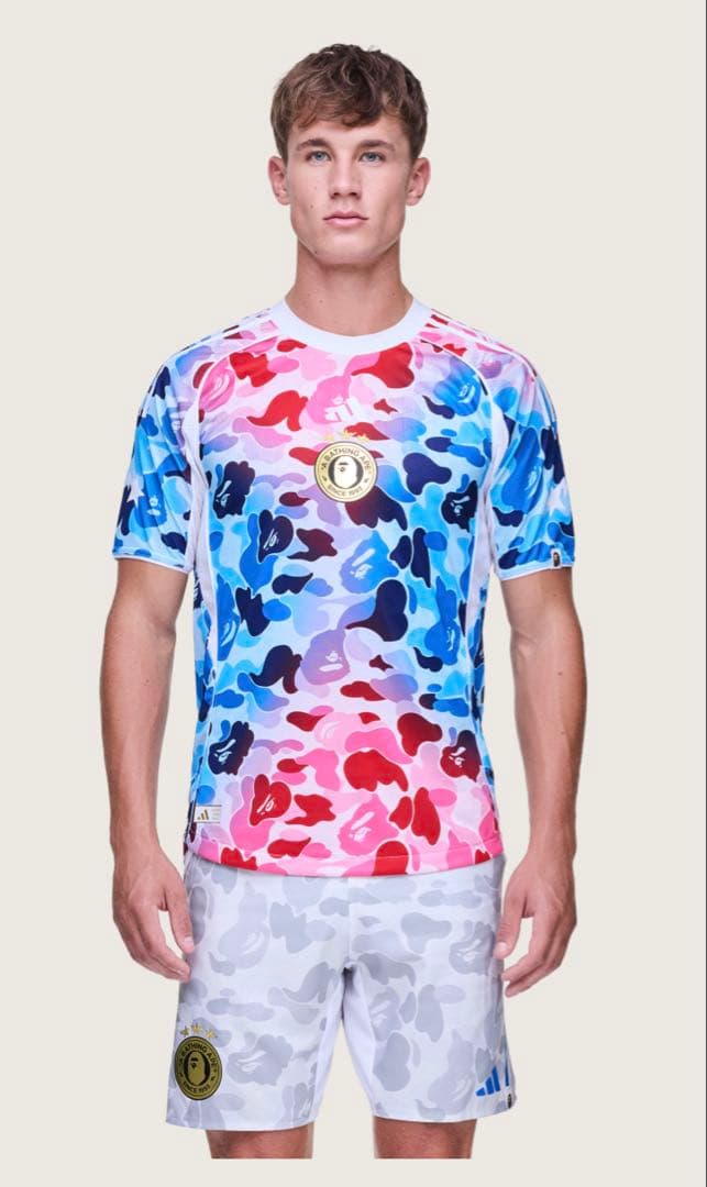 ウェア adidas x A BATHING APE BAPE FB Jersey