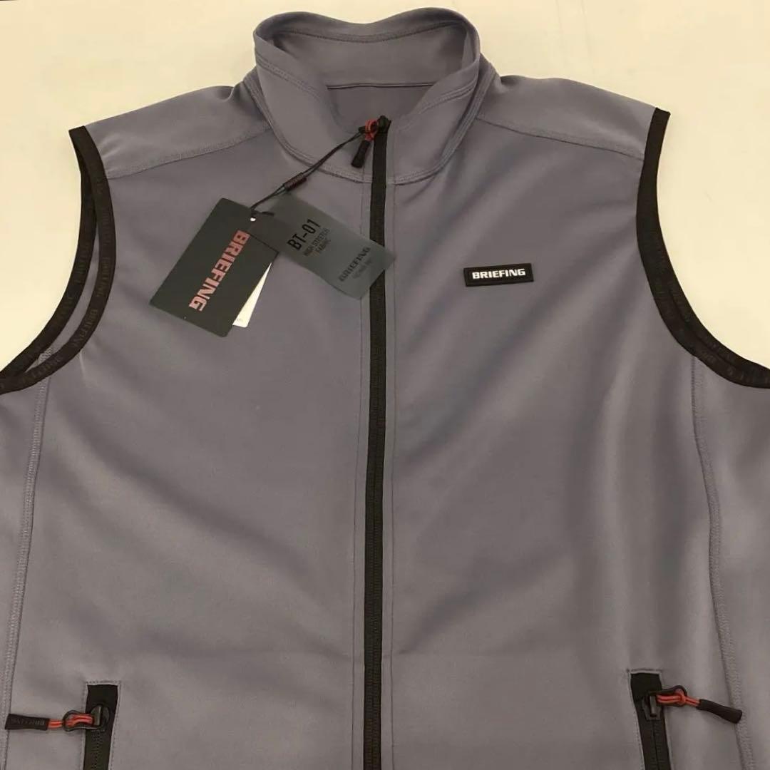 新品　BRIEFING　MENS 3D LOGO VEST L